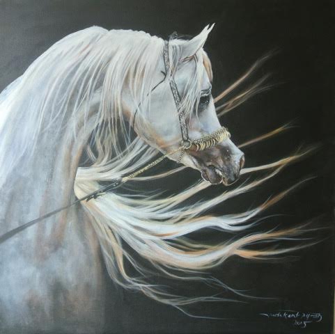 Beauty Horse Original Painting 
